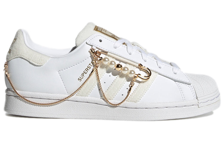 (WMNS) adidas originals Superstar Skate Shoes White GZ3386