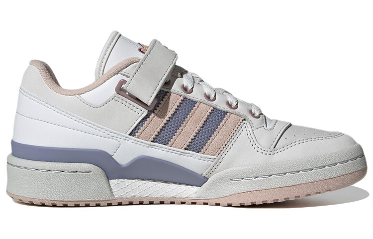 (WMNS) adidas originals Forum Low 'White Light Brown' IE1828