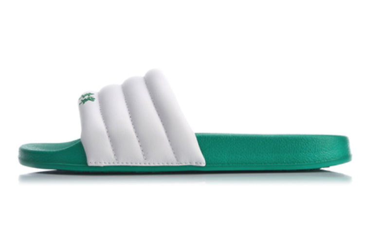 Li-Ning SS20 Bubble Slide Sandals White/Green ABTQ004-4