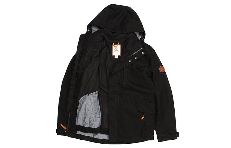 Men's Timberland Solid Color Stay Warm Jacket Black A1GF1001