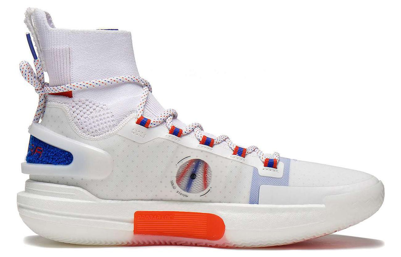 Li-Ning Speed 9 High 'White Red Blue' ABAT013-2