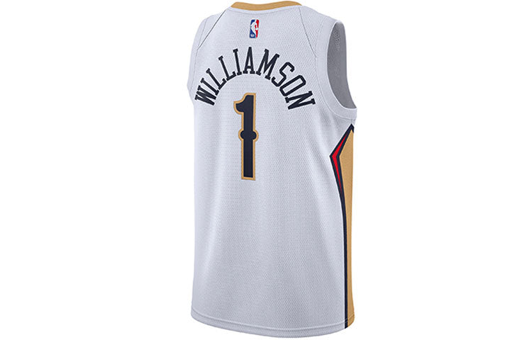 Nike NBA new orleans pelicans limited 1 SW Fan Edition Basketball Jersey White 864433-103