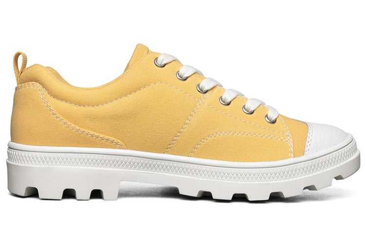 (WMNS) Skechers Roadies Low-Top Sneakers Yellow 74370-YEL