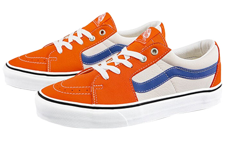 Vans SK8-Low Shoes Orange/White VN0A4UUK2S2
