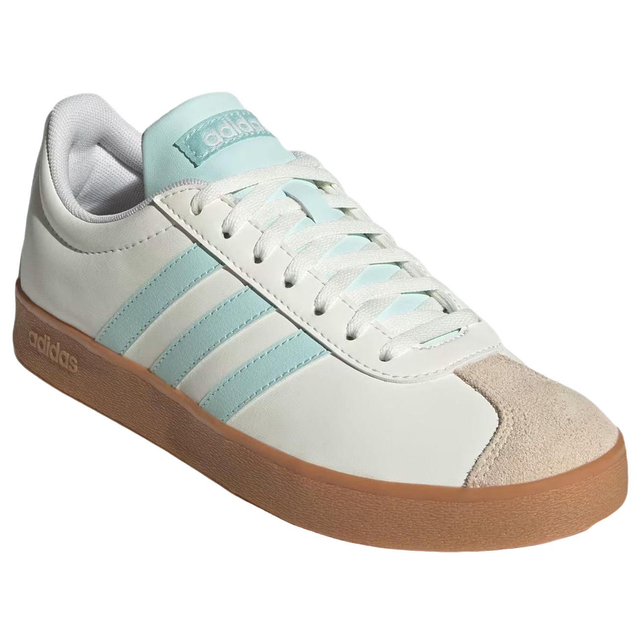 (WMNS) adidas VL Court Base 'White Halo Mint' JI1767