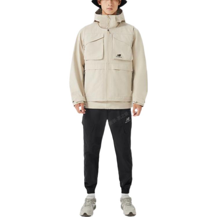 New Balance Sportswear Oversized Cargo Sweatpants 'Black' AMP23311-BK