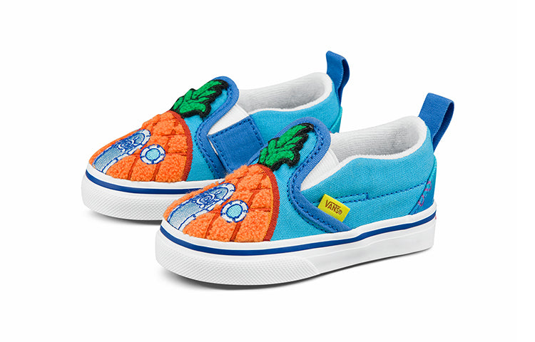 (TD) Vans SpongeBob SquarePants x Slip-On Velcro '124 Conch Street' VN000UBS9EZ