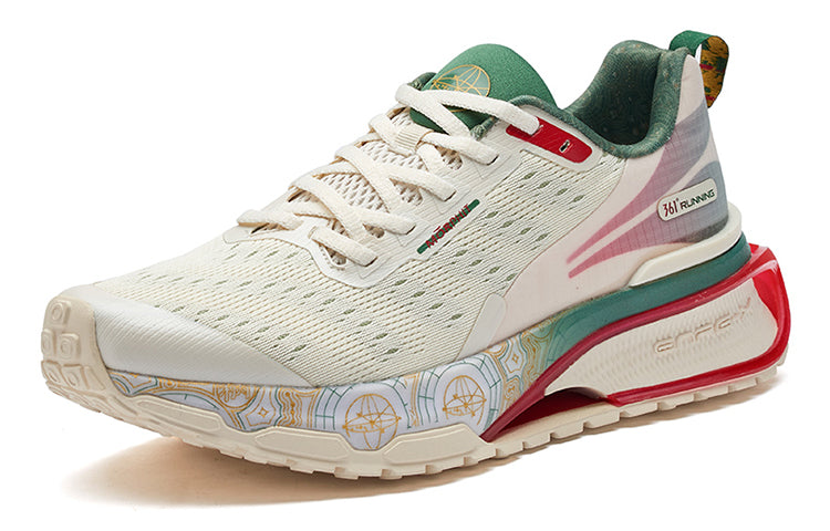 361 Degrees Three-state 2.0 Running Shoes 'White Green' 572212237-1