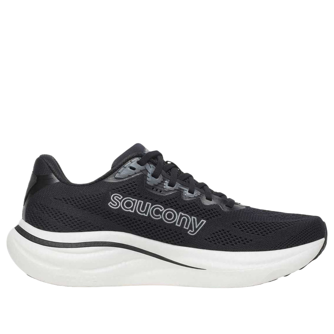 Saucony Ride 19 Wide 'Black Silver' S21056-100