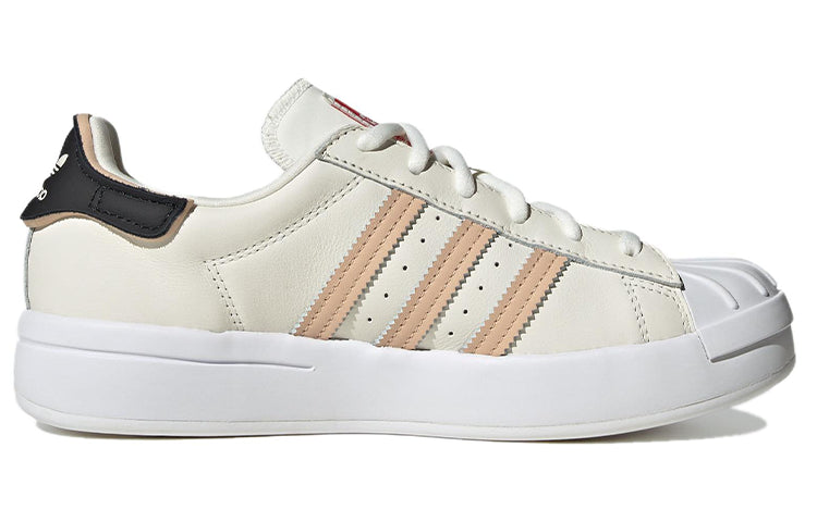 (WMNS) adidas Originals Superstar Ayoon Shoes ' Off White Better Scarlet' HP9576