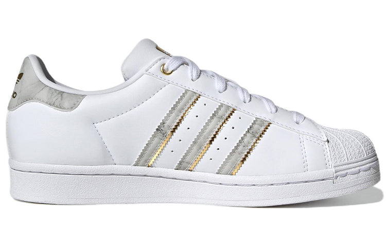(WMNS) adidas Superstar 'White Gold Metallic' GX1839
