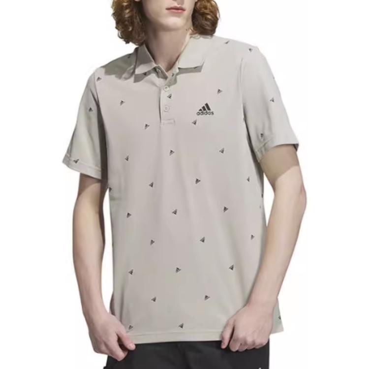 adidas FI AOP Polo Shirts 'Beige' IA8153