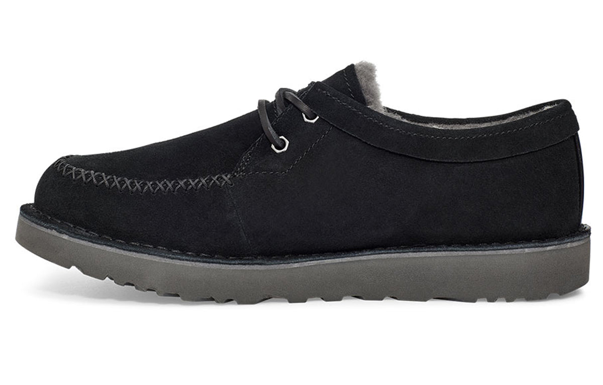 UGG Campout Lace Low Short Boots Black 1112411-BLK