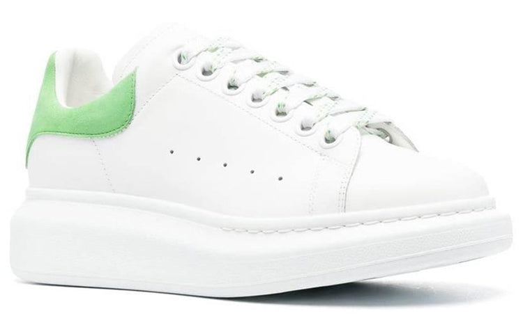(WMNS) Alexander McQueen Oversized Shoes 'White Acid Green' 718139WHGP78964