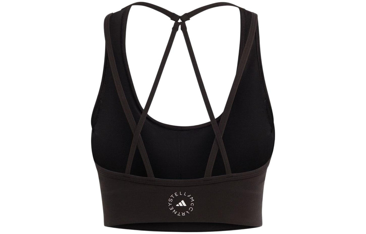 (WMNS) adidas Truestrength Medium Support Bra 'Black' HR2192