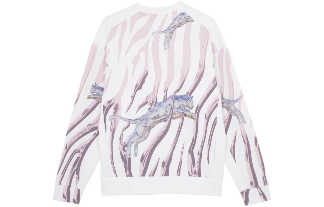 PUMA x SORAYAMA Sweatshirt 'White Pink Sliver' 622614-02