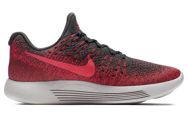 (WMNS) Nike Lunarepic Low Flyknit 2 'Midnight Fog Solar Red Bordeaux' 863780-008