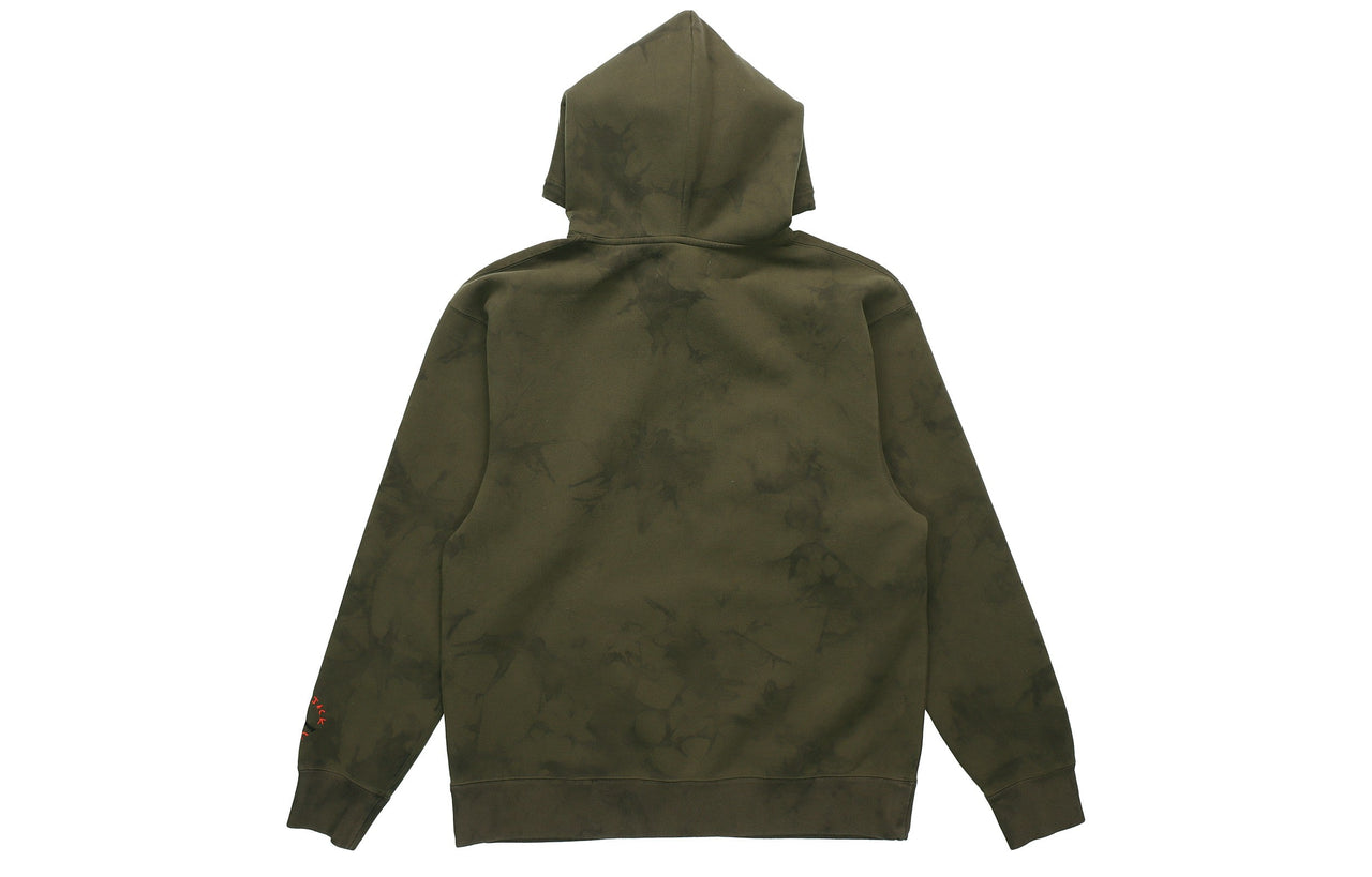 Air Jordan x Cactus Jack by Travis Scott Washed Suede Hoodie 'Medium Olive' CN3422-222