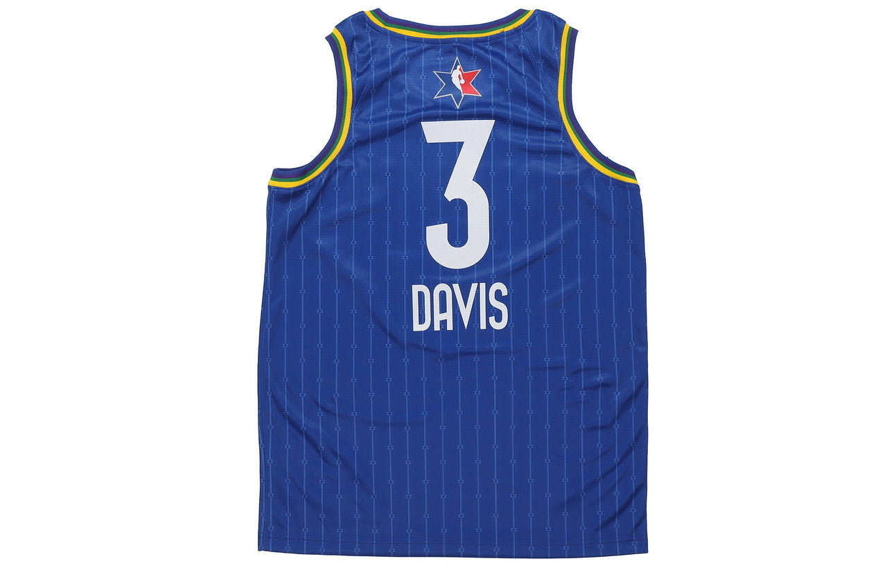 Nike NBA 2020 All-Star Rookies SW Fan Edition Chicago Davis No. 3 Blue CJ1059-497