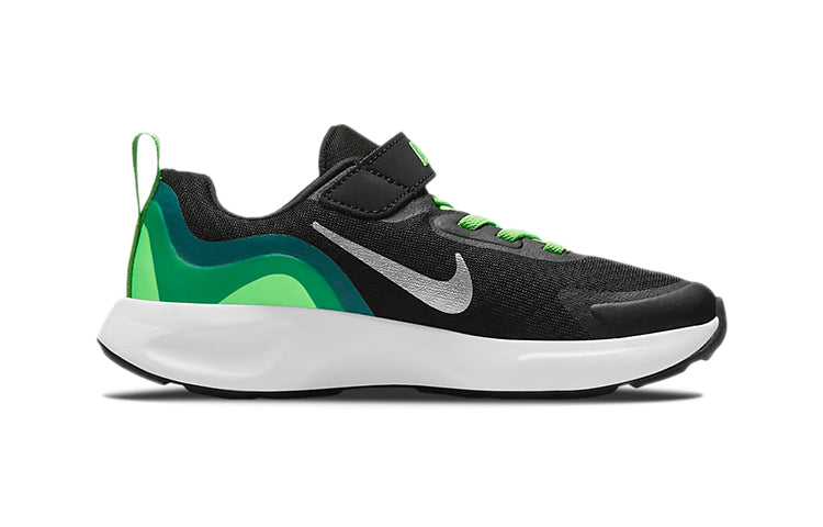 (PS) Nike Wearallday 'Black Green Strike' CJ3817-015