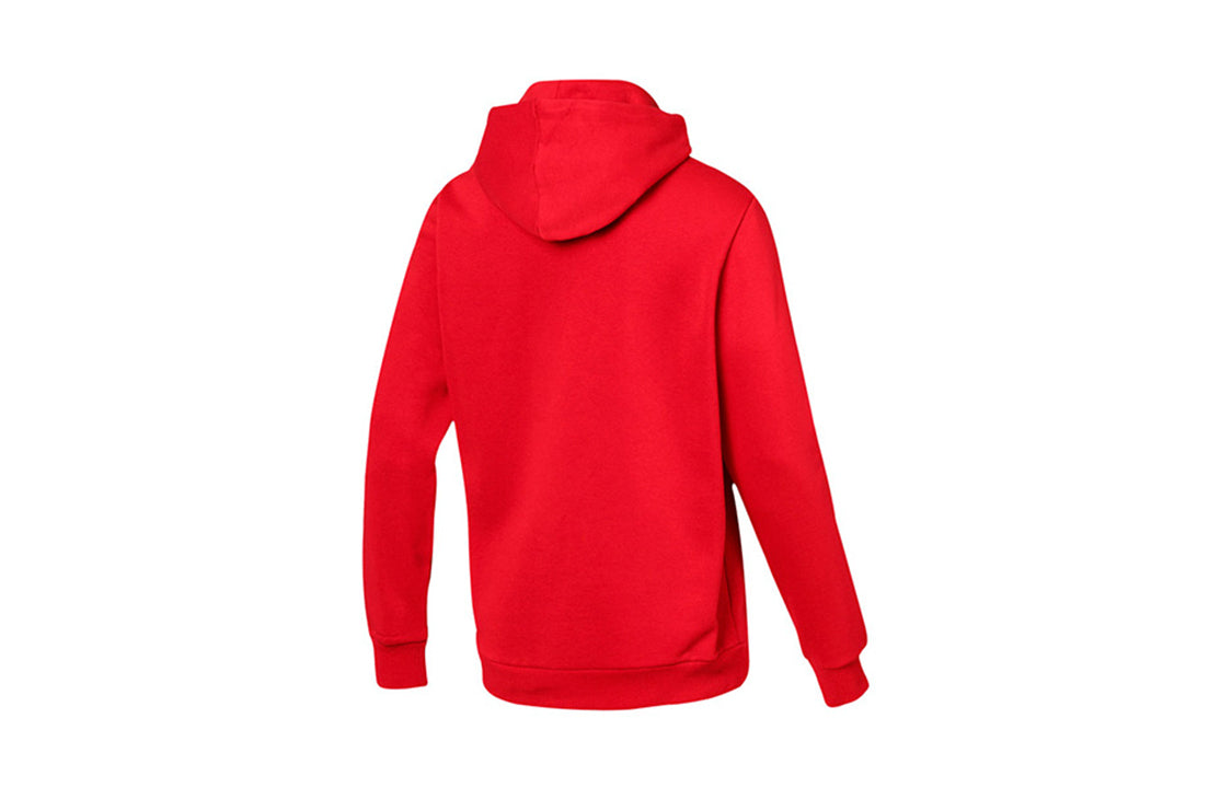 PUMA Casual Drawstring hooded Fleece Lined Stay Warm Printing Red 851743-05