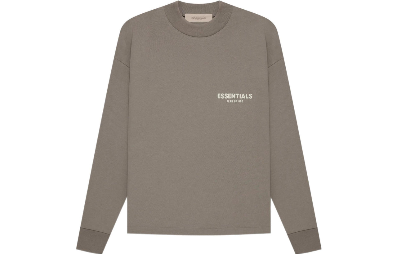 Fear of God Essentials SS22 Mensessentials Long Sleeve Tee 'Desert Taupe' FOG-SS22-462