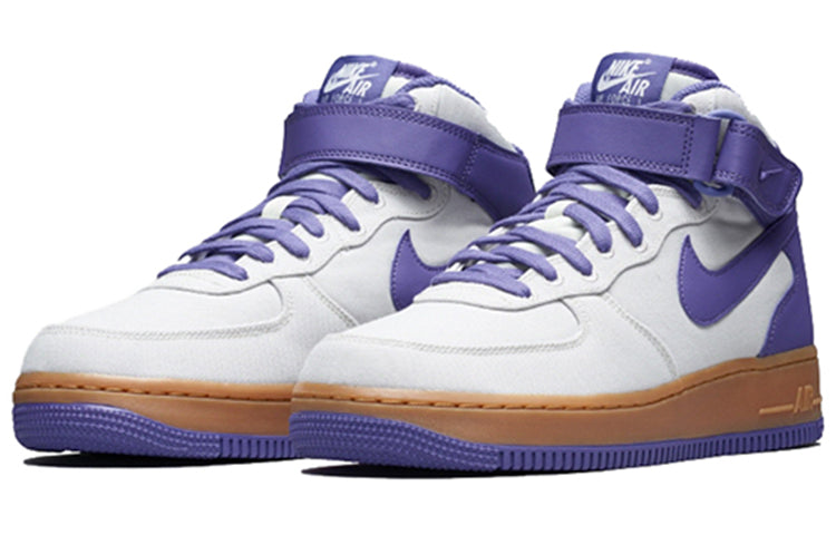 Nike Air Force 1 Mid 07 TXT 'Light Bone Dark Iris' AJ9514-003