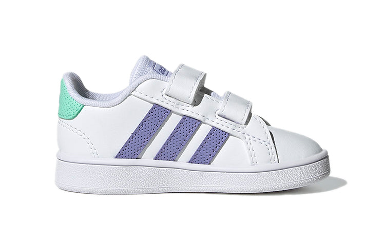 (TD) adidas Grand Court 'White Purple Mint' GX5752