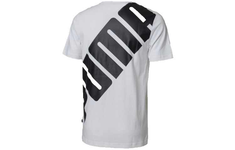 PUMA Short Sleeve Big Logo White 855072-02
