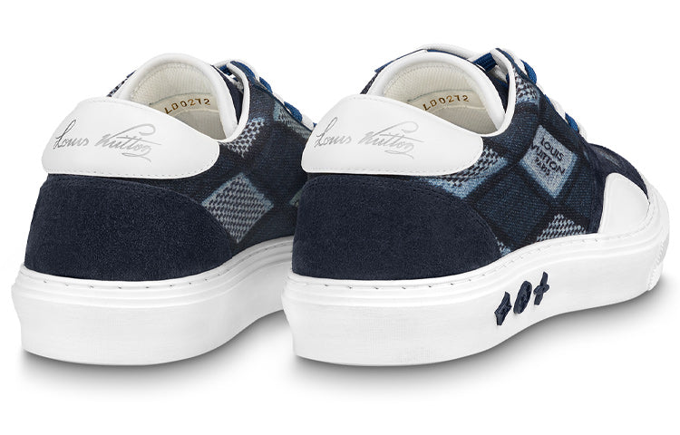 LOUIS VUITTON LV Ollie Richelieu Sneakers 'Blue' 1AAHRK