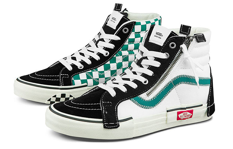 Vans SK8-HI Reissue Cap Skate Shoes Black/Green VN0A3WM1604