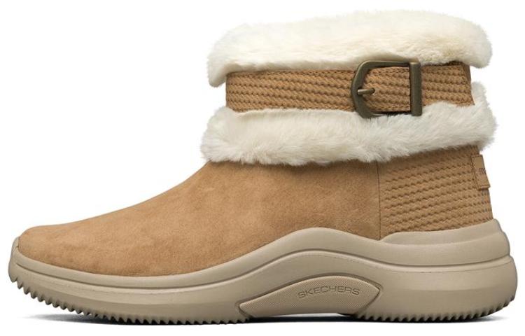 (WMNS) Skechers On The Go Midtown Shoes 'Khaki' 144255-CSNT