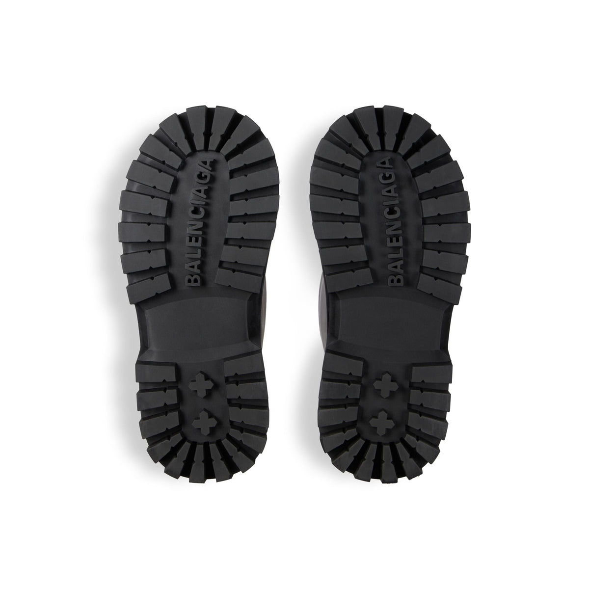 (WMNS) Balenciaga Bulldozer Rainboots 'Black Rubber' 775969W1SA11000