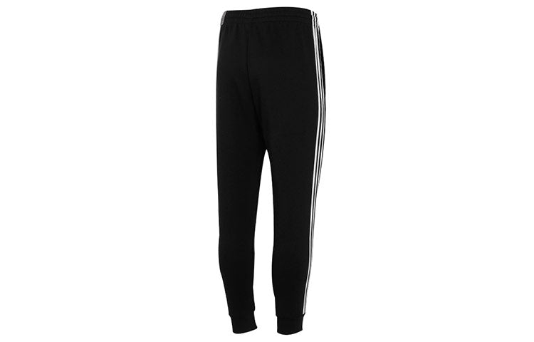 Men's adidas Side Bundle Feet Sports Pants/Trousers/Joggers Black GM1089