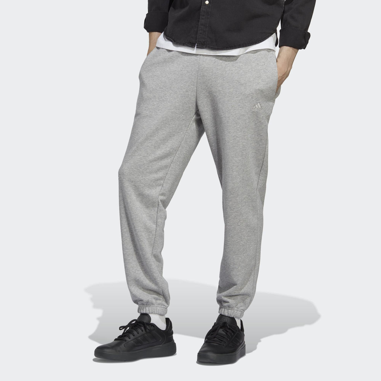 adidas ALL SZN French Terry Pants 'Grey' IC9773