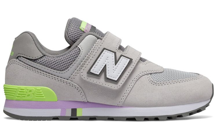 New Balance 574 Grey/Green/Purple YV574NSP