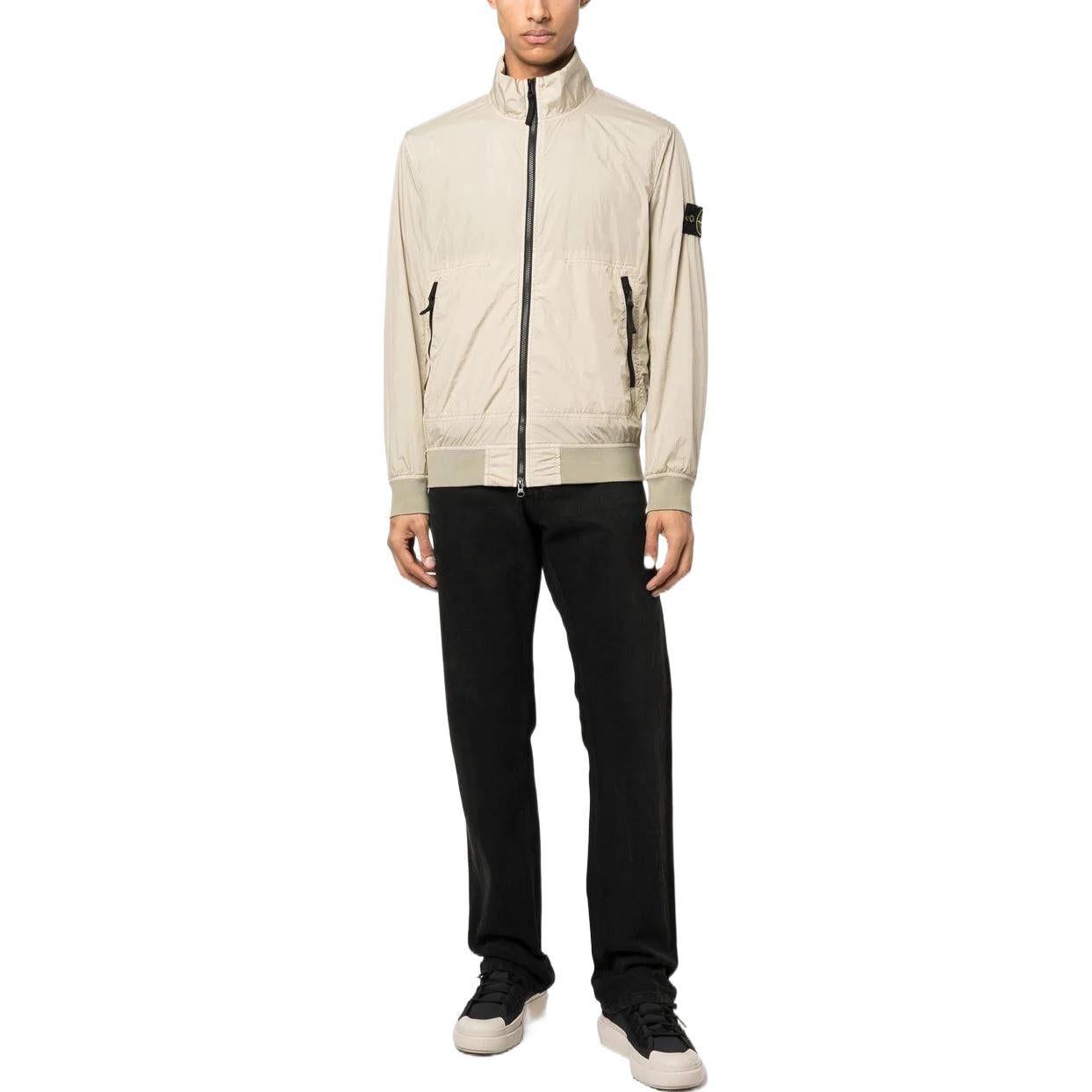 STONE ISLAND Crinkle Reps Jacket 'Dove Grey' 781542822-V0092