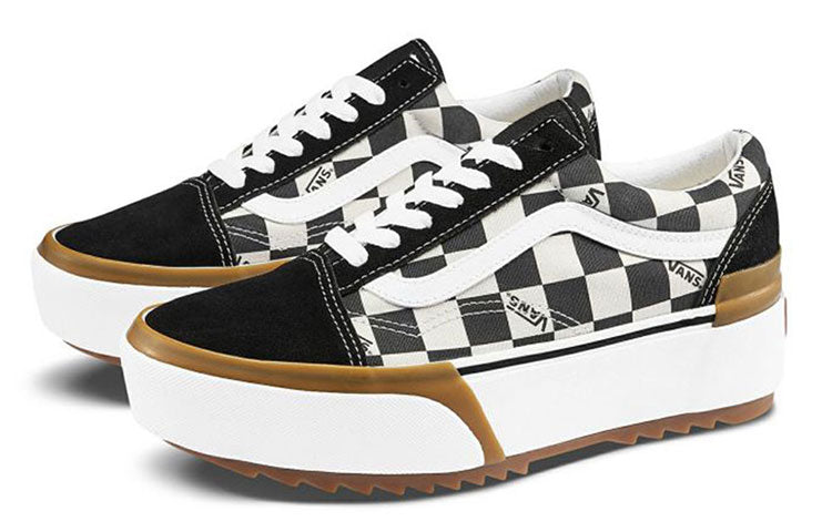 (WMNS) Vans Old Skool Stacked 'Checkerboard' VN0A4U15VLV