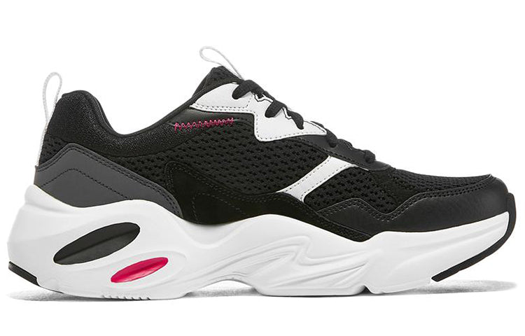(WMNS) Skechers Stamina Airy LeisureSport Shoes Black/White 149518-BKW