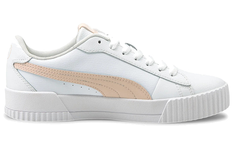 (WMNS) PUMA Carina Crew White/Orange 374903-03