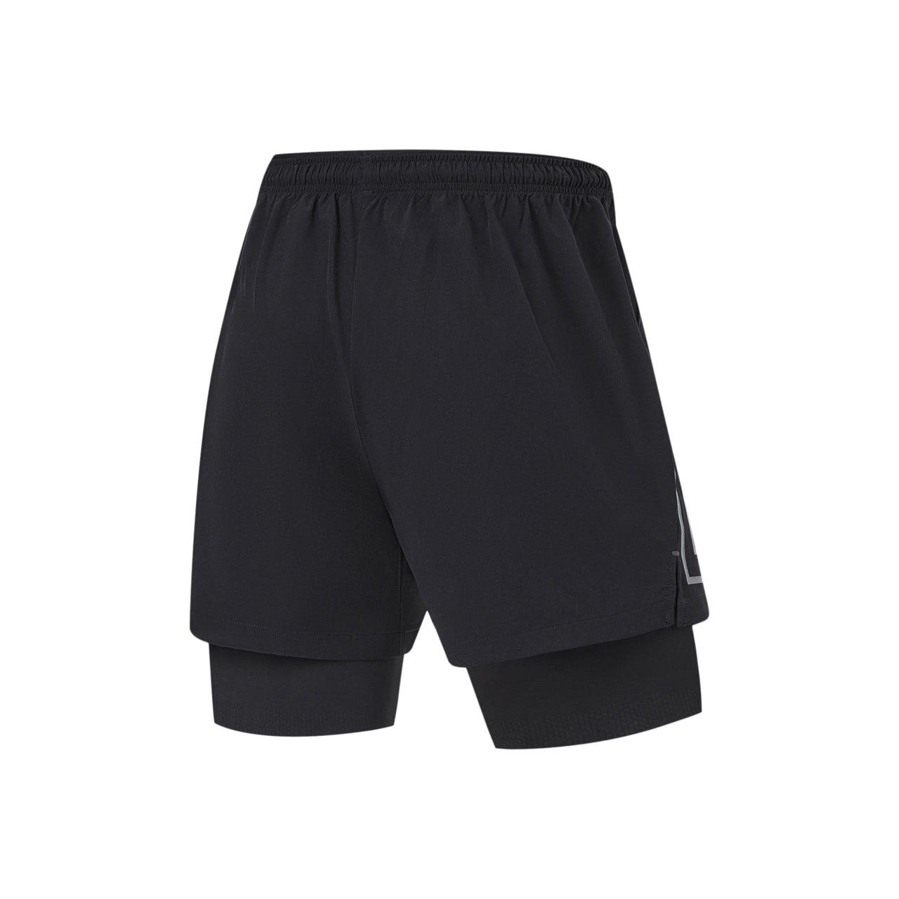Li-Ning Way Of Wade Graphic 2-in-1 Shorts 'Black' AKST539-1