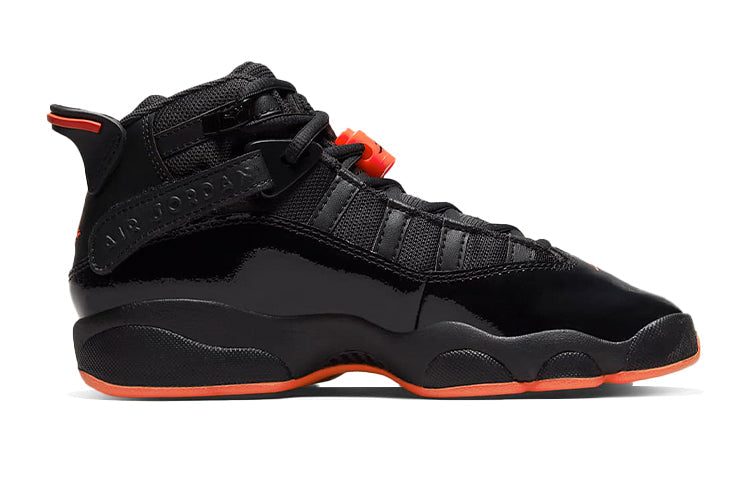 (GS) Air Jordan 6 Rings 'Black Infrared' 323419-066