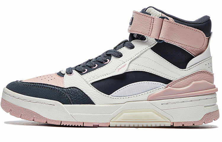 (WMNS) Li-Ning RSR 101 High 'White Black Pink' ABCS086-1
