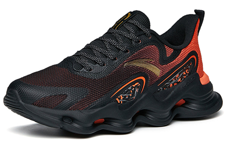 ANTA Runninng Series Sneakers 'Black Orange' 112215555-6