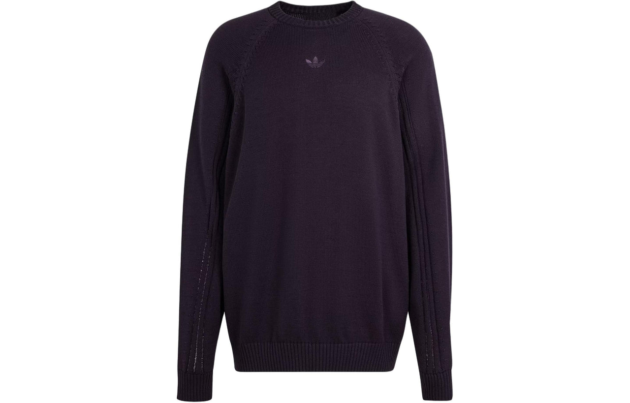 adidas Originals Premium Knitted Sweatshirt Asia Sizing 'Black' IT7444