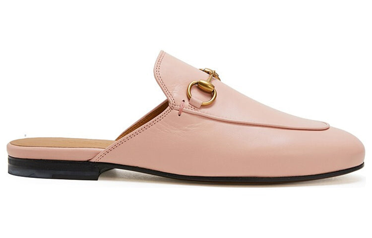 (WMNS) Gucci Princetown Leather Slipper 'Pink Leather' 423513-C9D00-5909