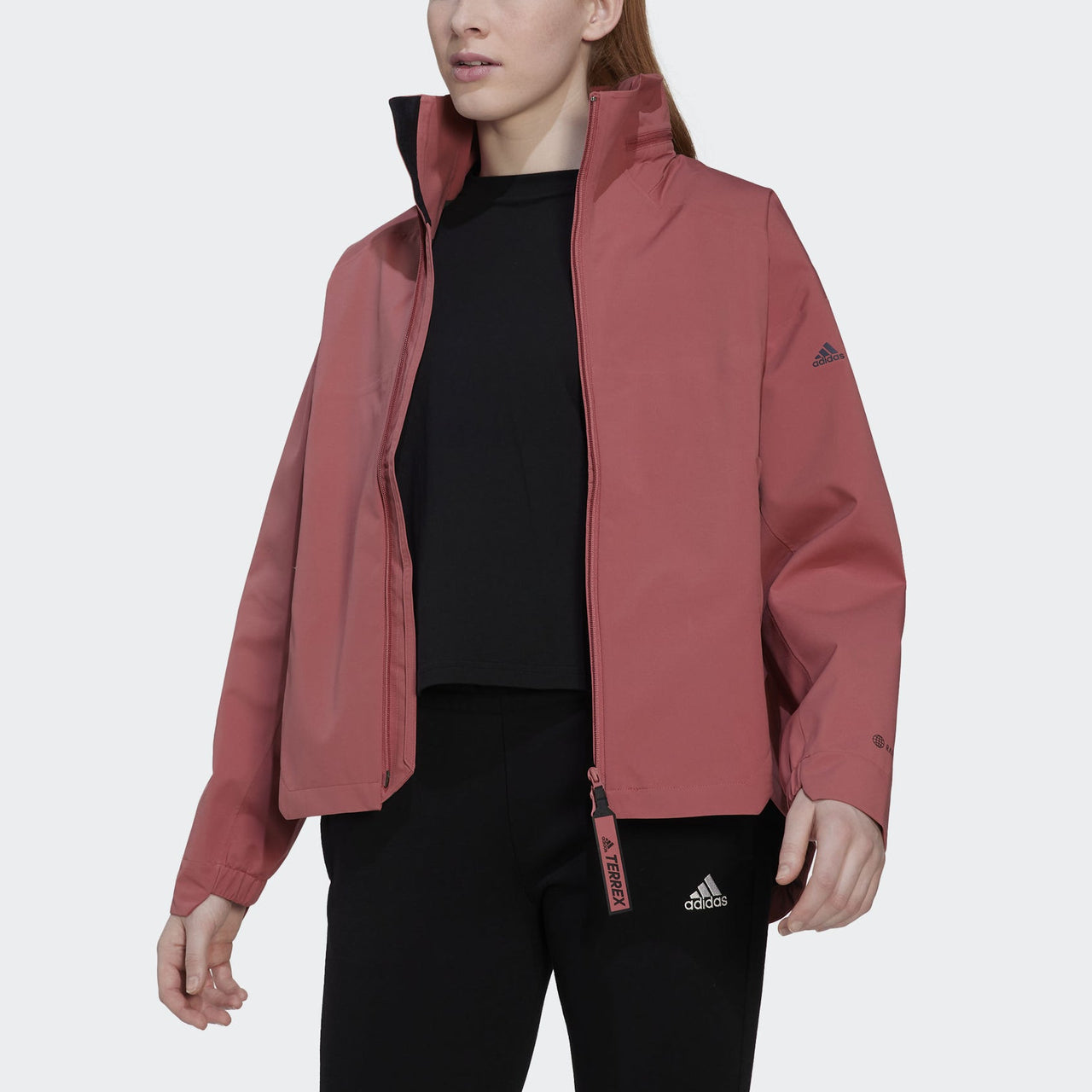 (WMNS) adidas Terrex Jackets 'Burgundy' HG6025
