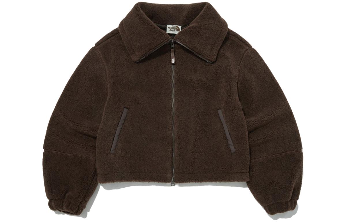 (WMNS) THE NORTH FACE White Label Casual Style Short Jacket 'Brown' NJ4FP80L