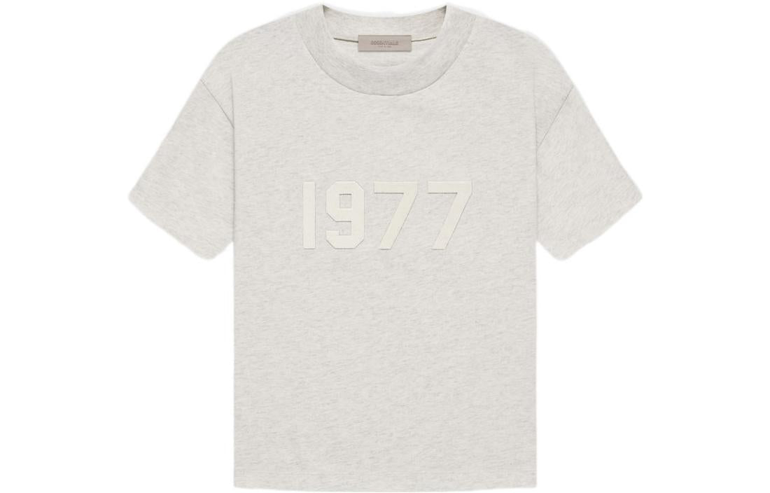 Fear of God Essentials SS22 T-Shirt 1977 'Light Oatmeal' FOG-SS22-043