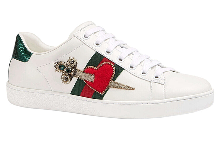 (WMNS) Gucci Ace Embroidered 'Bee' 472990-A38G0-9064